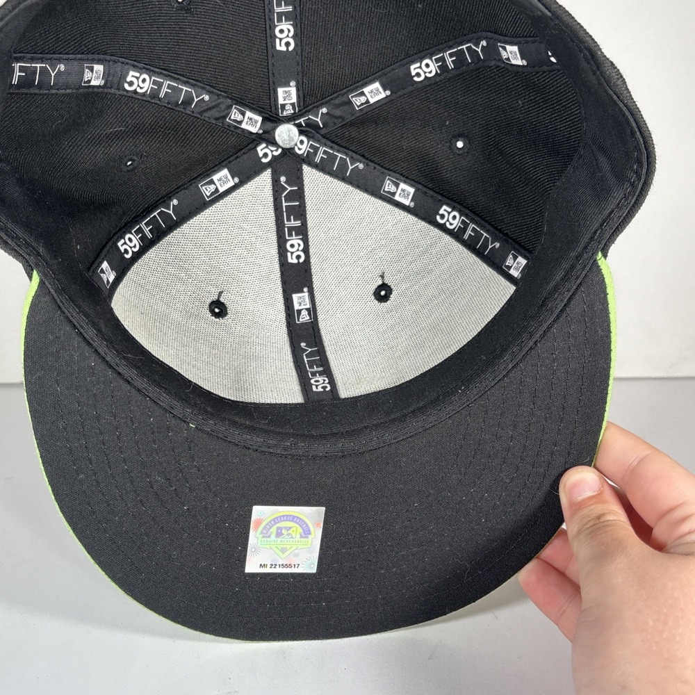 New Era 59FIFTY Richmond Flying Squirrels‎ MiLB Fitted Hat 7 3/8 - Picture 6 of 7